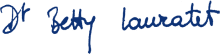 Logo du Docteur Betty Lauratet chirurgien gynécologue